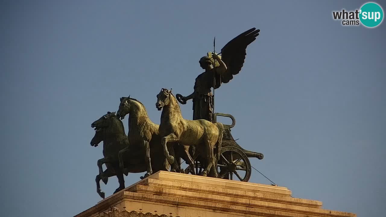 Roma Livecam – Vittoriano webcam – Altare della Patria