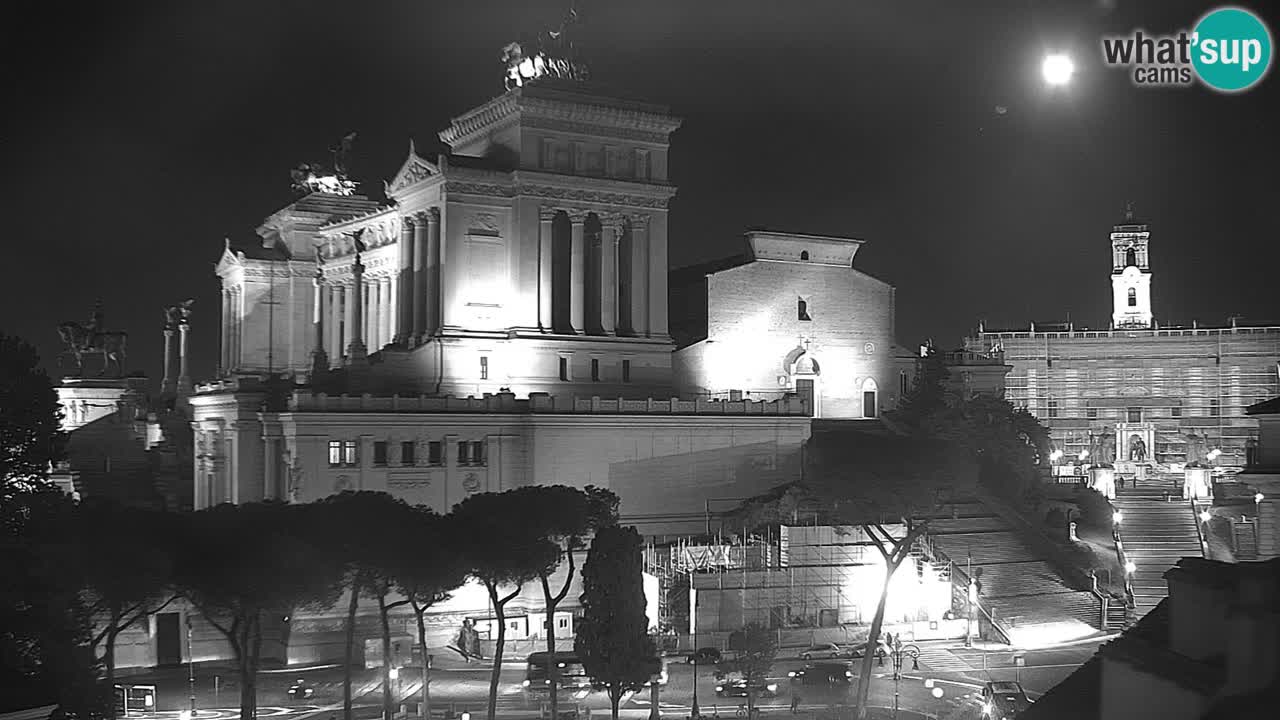 Rim Spletna kamera – Vittoriano – Oltar domovine