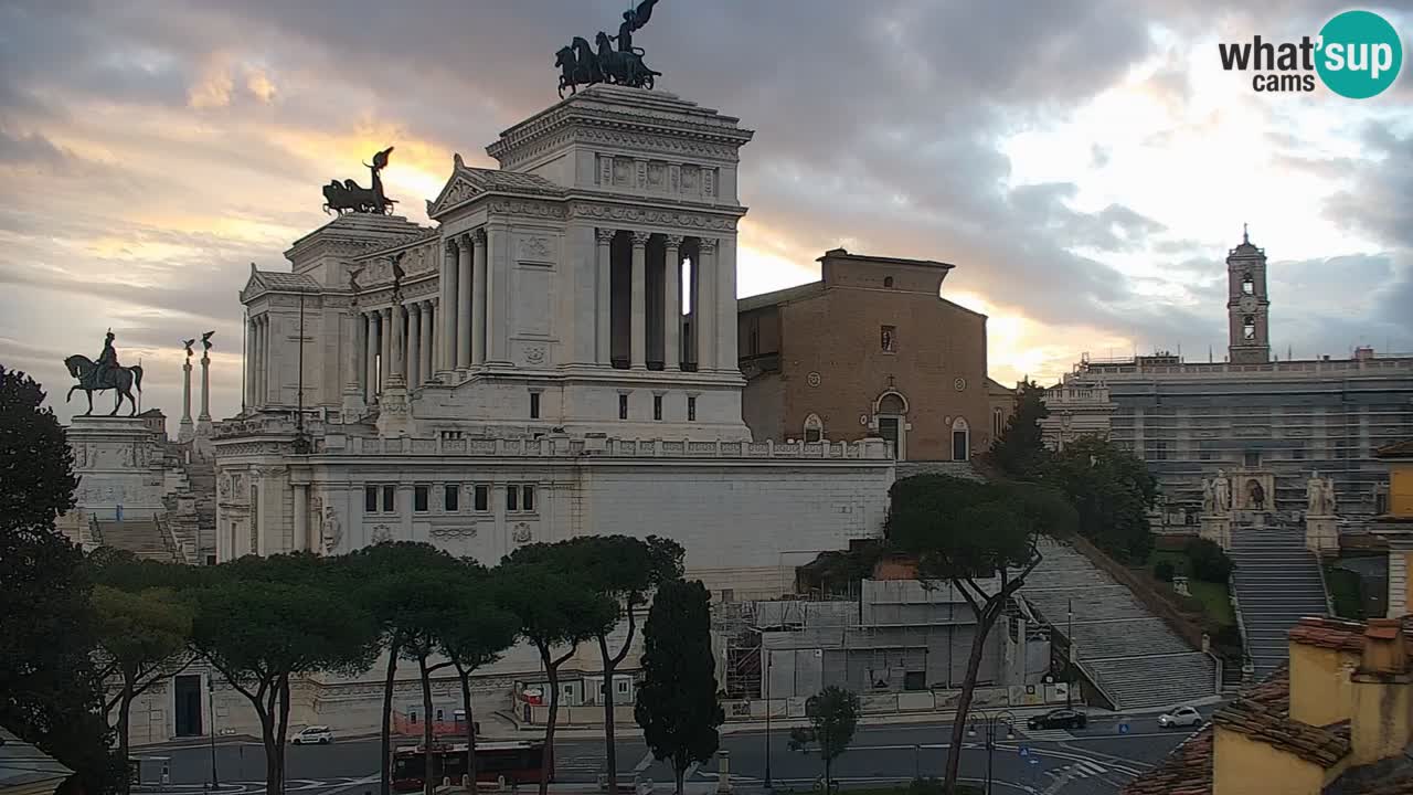 Rome Livecam – Vittoriano webcam – Altare della Patria