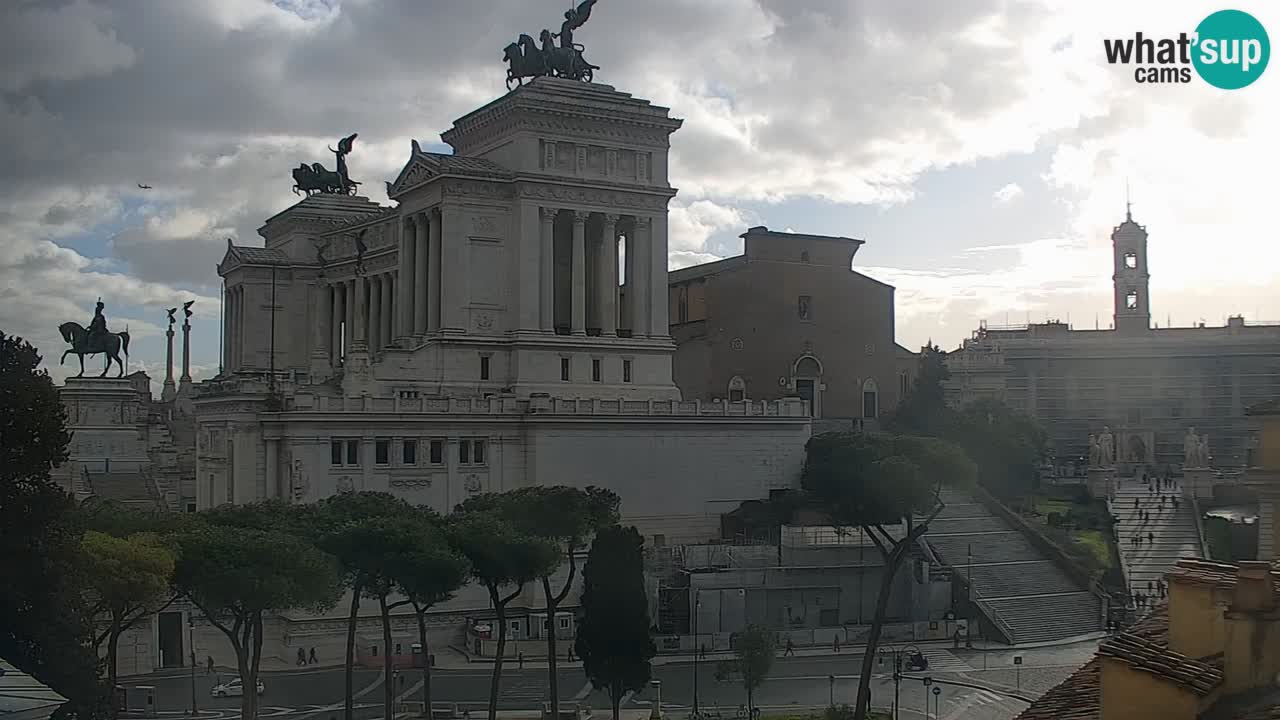 Rome Livecam – Vittoriano webcam – Altare della Patria