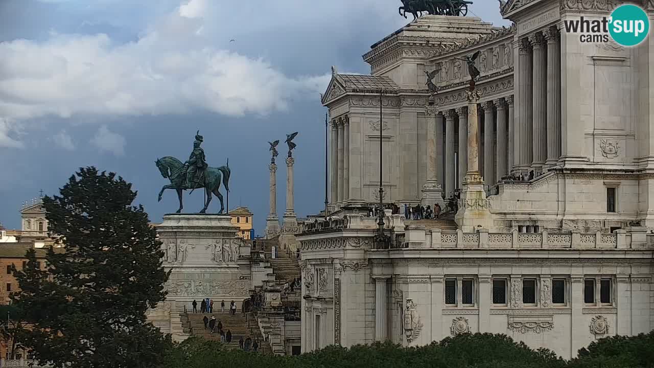 Roma Livecam – Vittoriano webcam – Altare della Patria