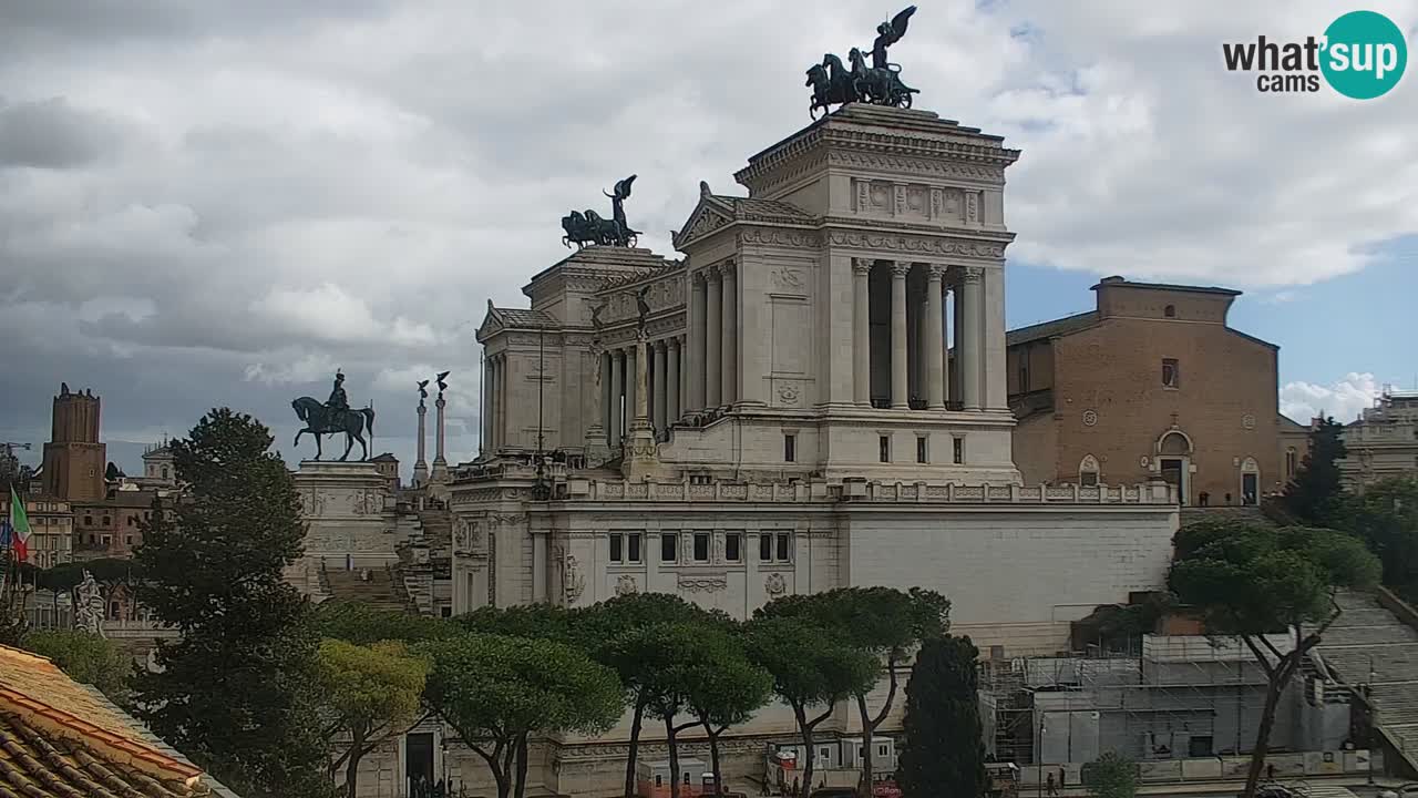 Rim Spletna kamera – Vittoriano – Oltar domovine