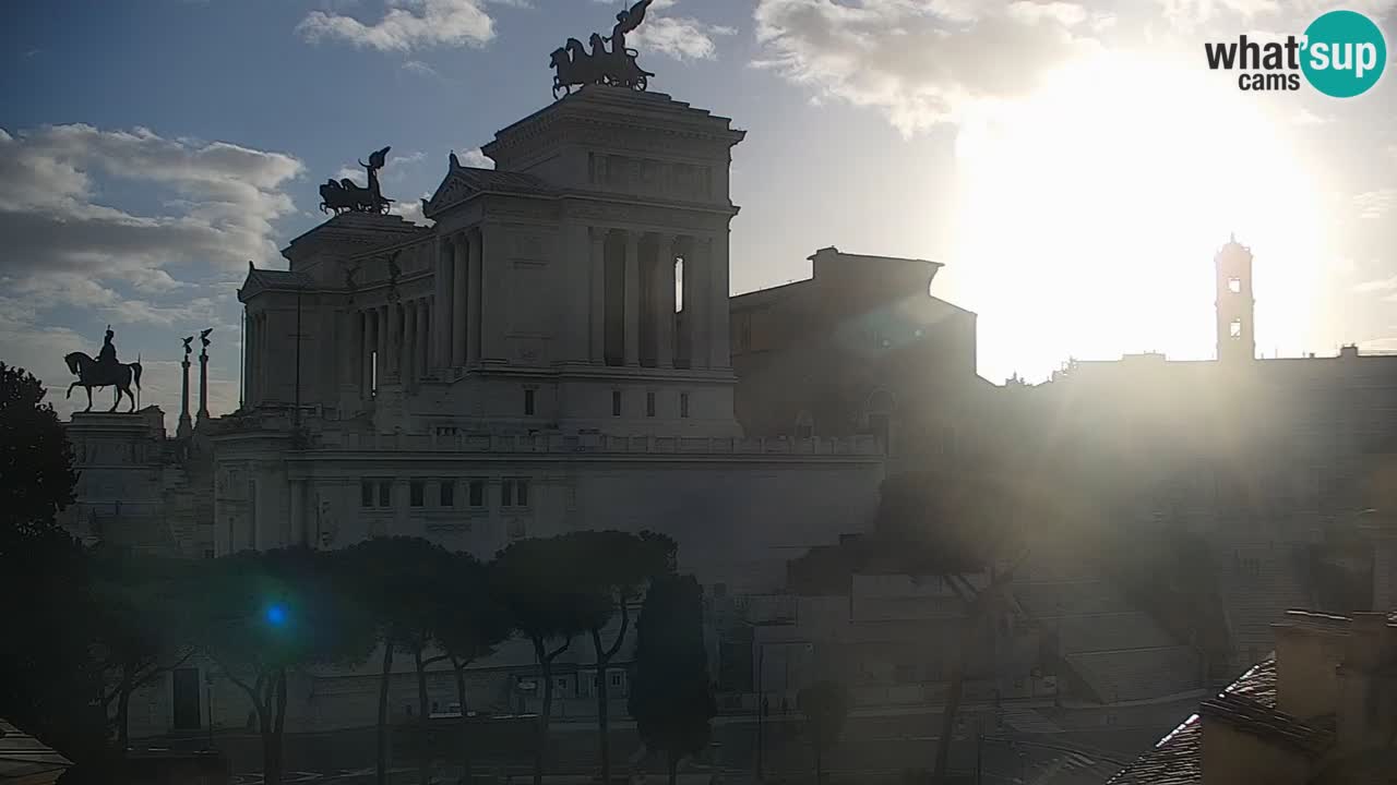 Rome Livecam – Vittoriano webcam – Altare della Patria