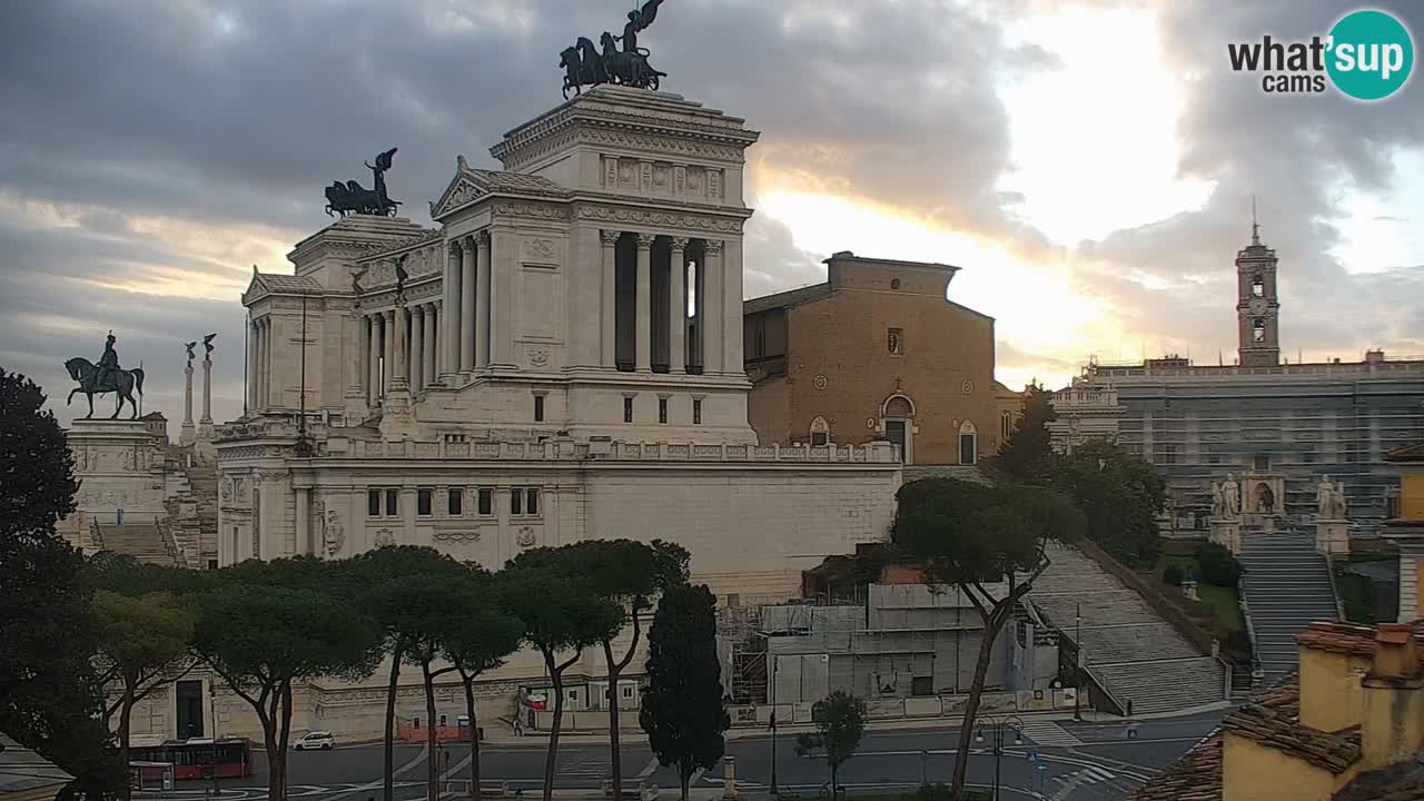 Roma Camera en vivo – Vittoriano webcam – Altare della Patria