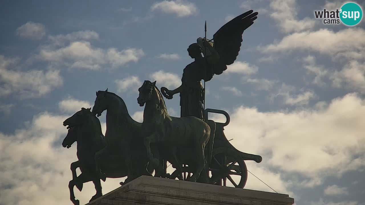 Rome Livecam – Vittoriano webcam – Autel de La Patrie