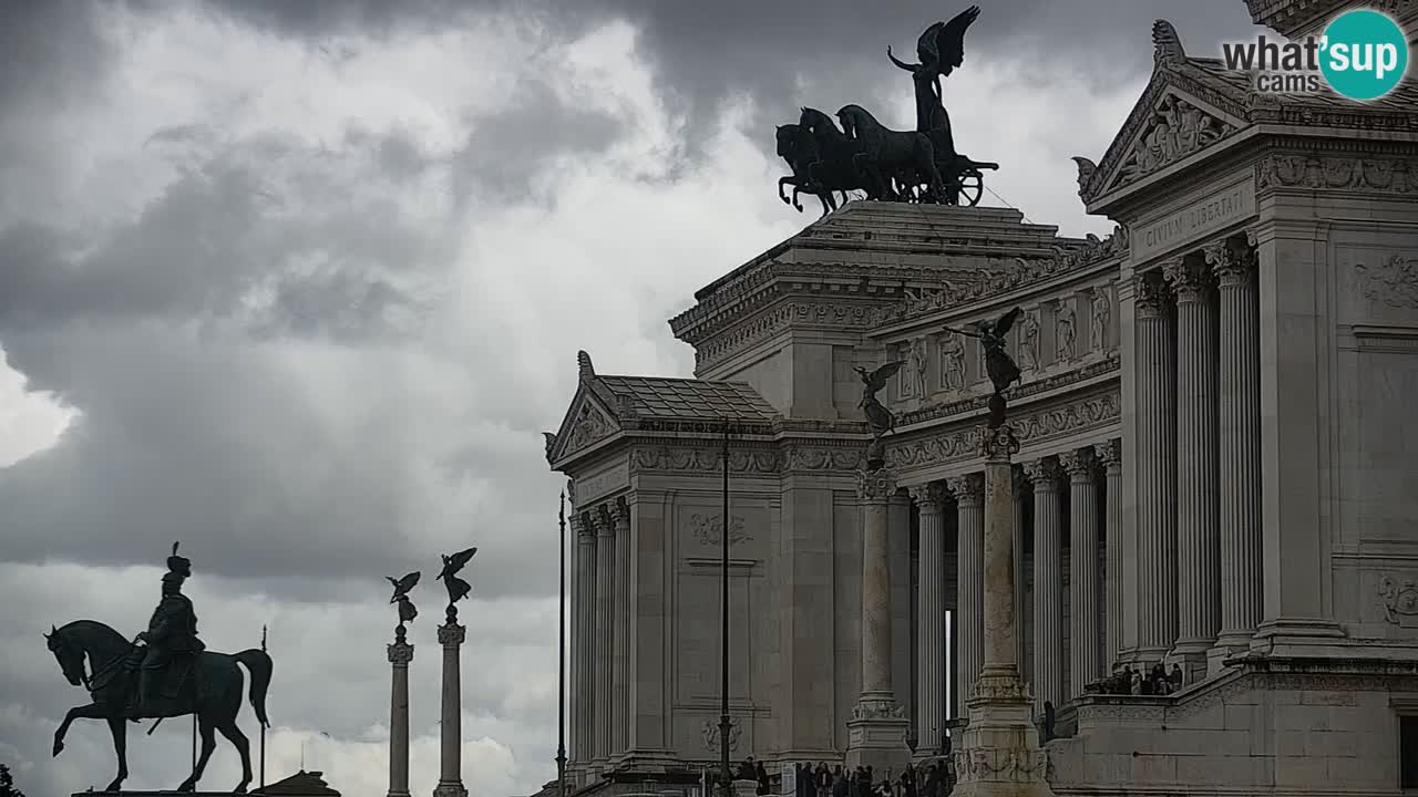 Rome Livecam – Vittoriano webcam – Altare della Patria
