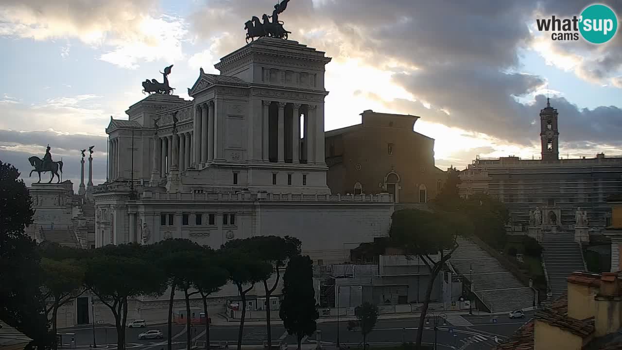 Rome Livecam – Vittoriano webcam – Autel de La Patrie
