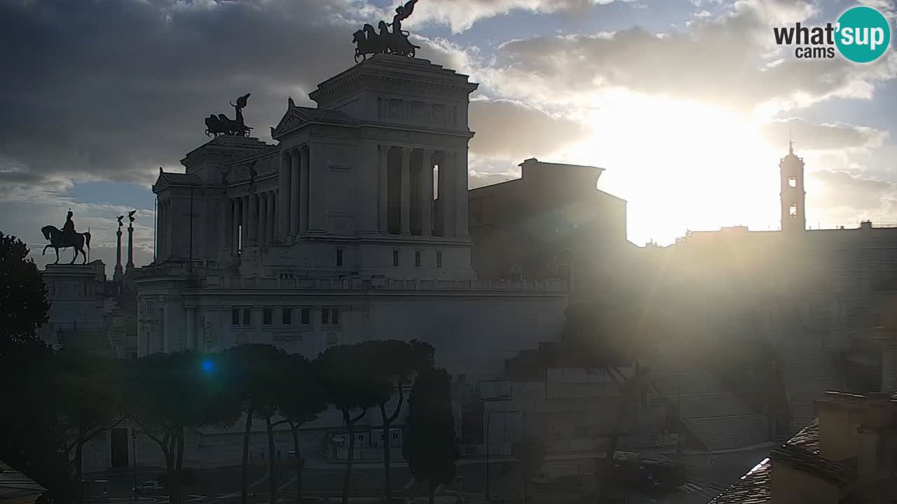 Rome Livecam – Vittoriano webcam – Altare della Patria