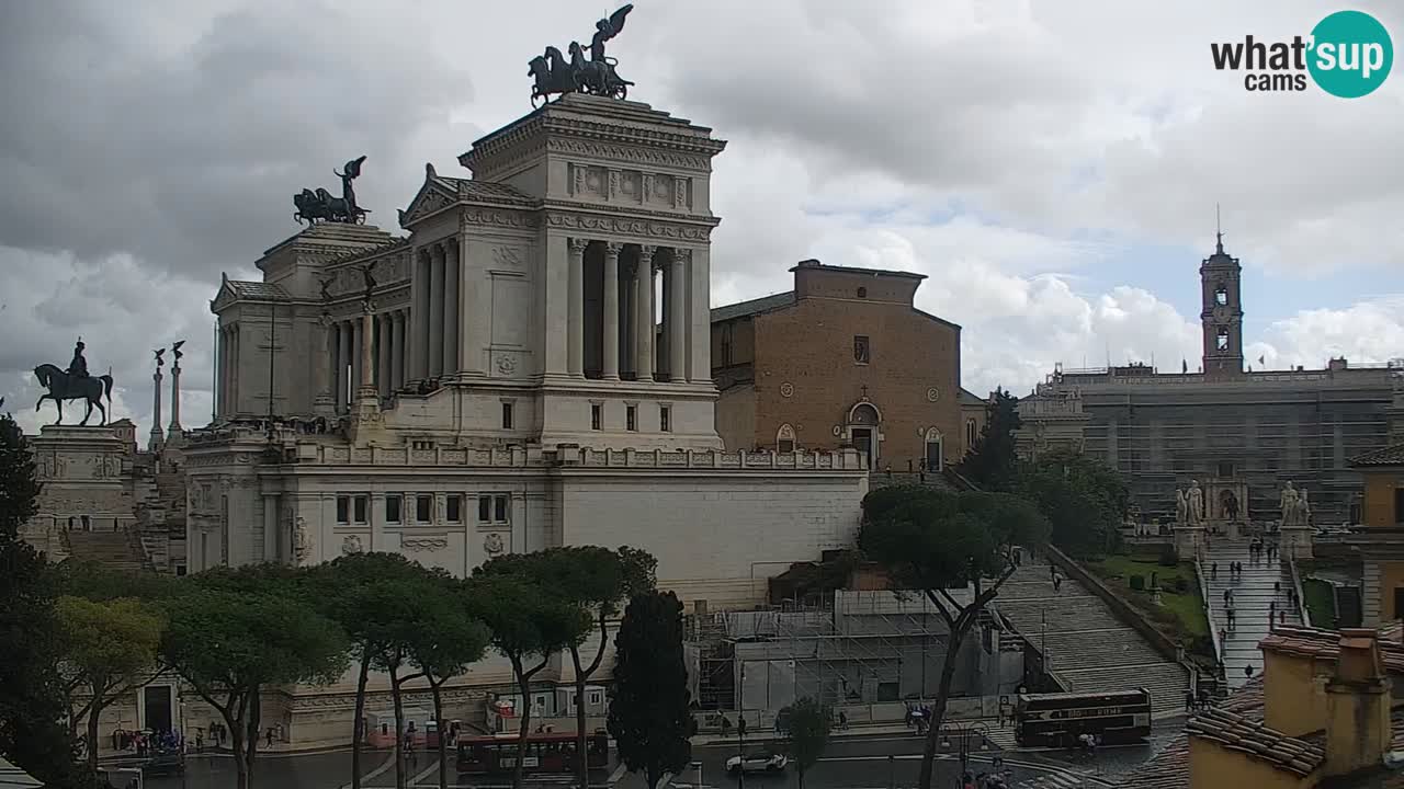 Roma Camera en vivo – Vittoriano webcam – Altare della Patria