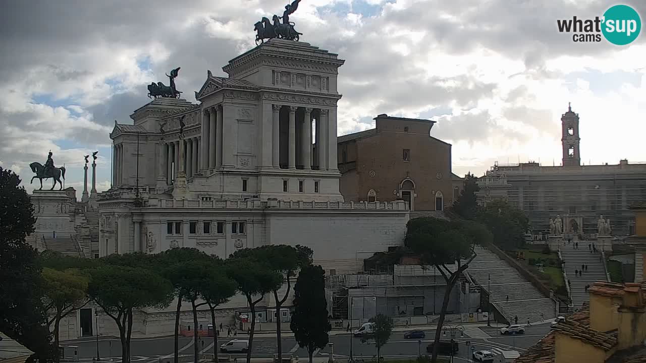Rome Livecam – Vittoriano webcam – Altare della Patria