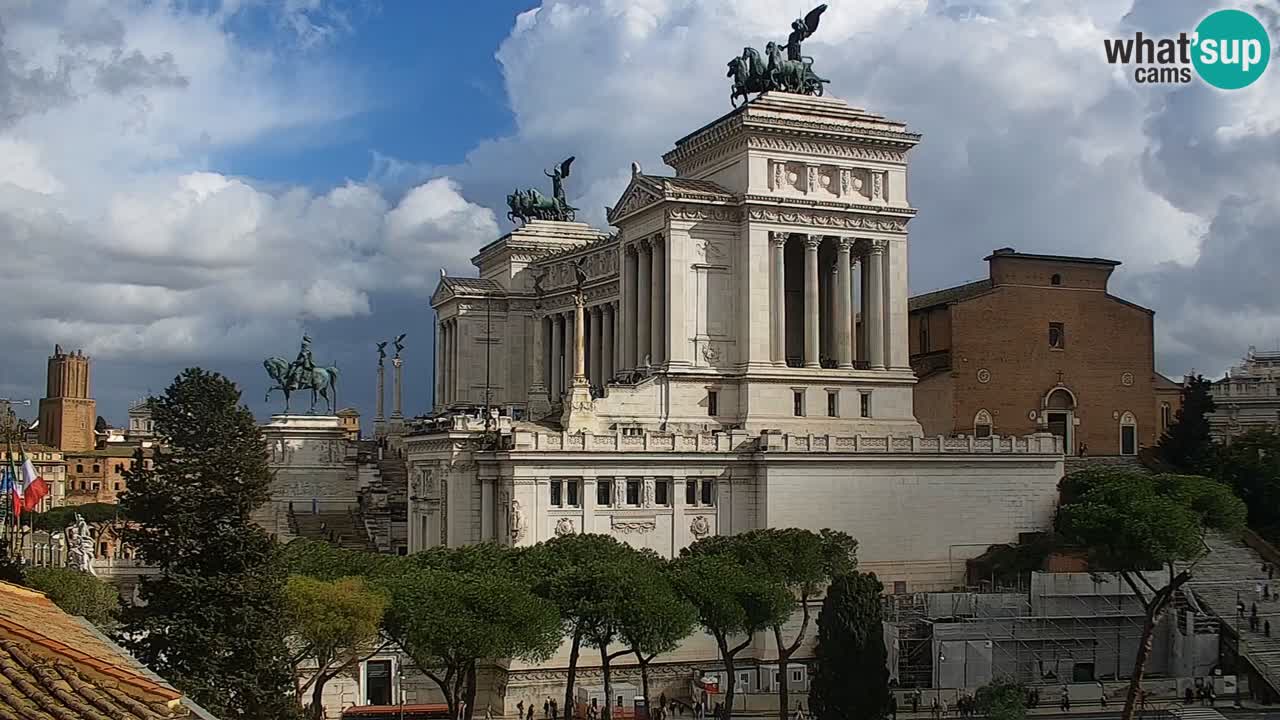 Roma Camera en vivo – Vittoriano webcam – Altare della Patria
