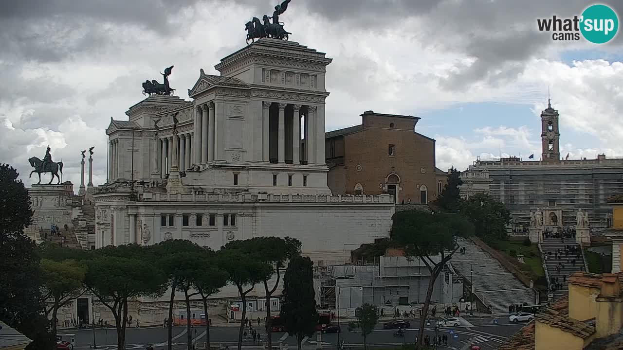 Rome Livecam – Vittoriano webcam – Altare della Patria