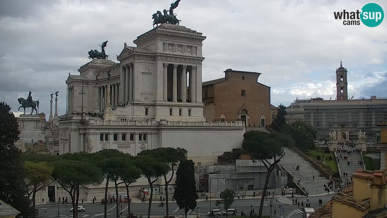 Roma Camera en vivo – Vittoriano webcam – Altare della Patria