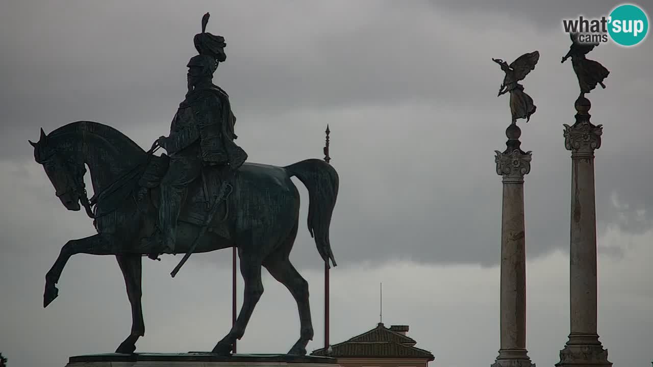 Rim Spletna kamera – Vittoriano – Oltar domovine