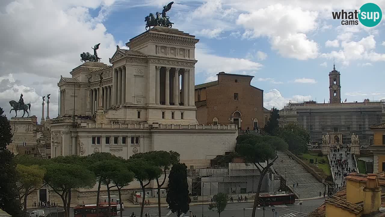 Rom Webcam – Vittoriano – Altar des Vaterlands