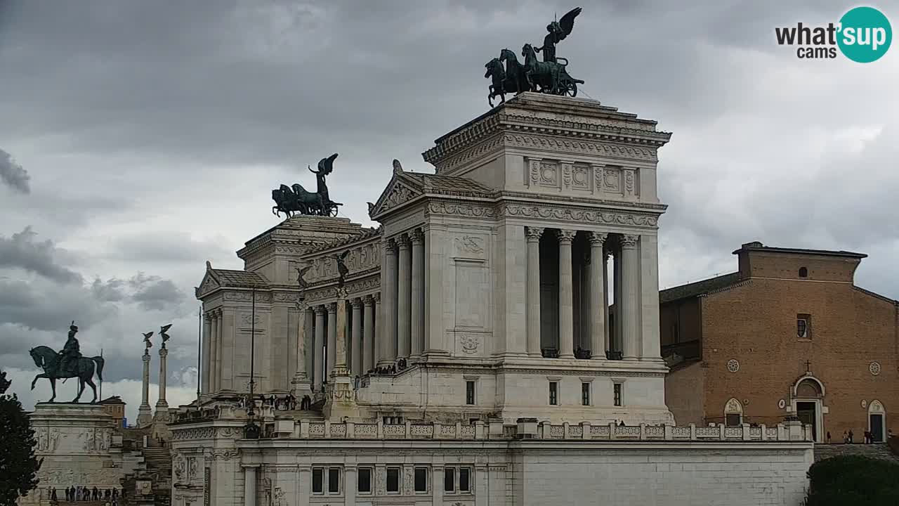 Rome Livecam – Vittoriano webcam – Autel de La Patrie