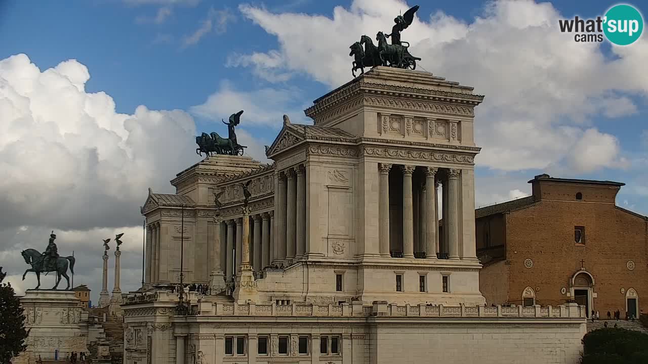 Roma Camera en vivo – Vittoriano webcam – Altare della Patria