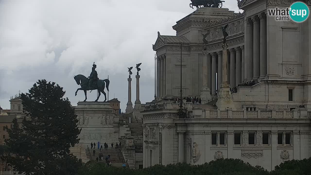 Rome Livecam – Vittoriano webcam – Altare della Patria