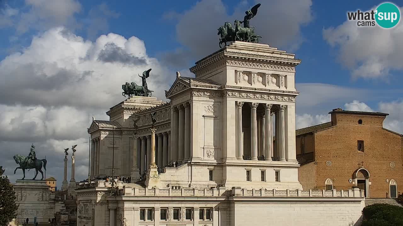 Rome Livecam – Vittoriano webcam – Altare della Patria