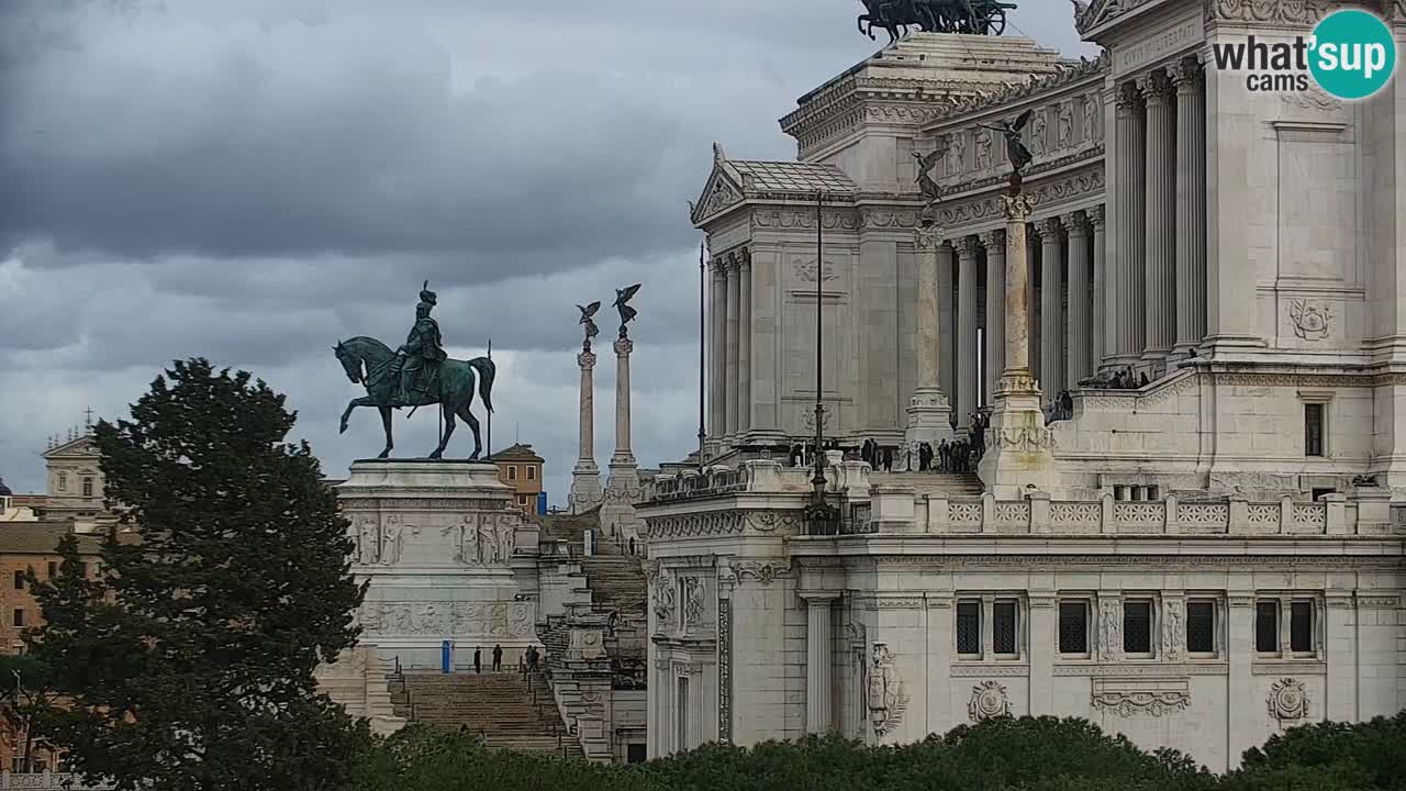 Rome Livecam – Vittoriano webcam – Autel de La Patrie