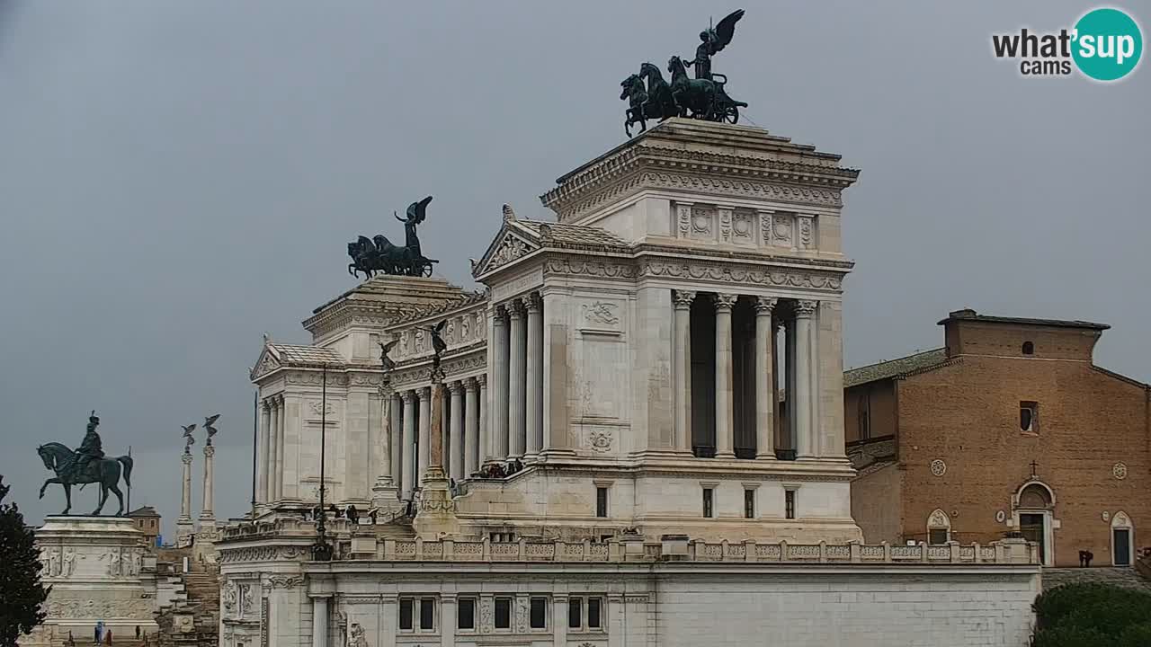 Rome Livecam – Vittoriano webcam – Autel de La Patrie