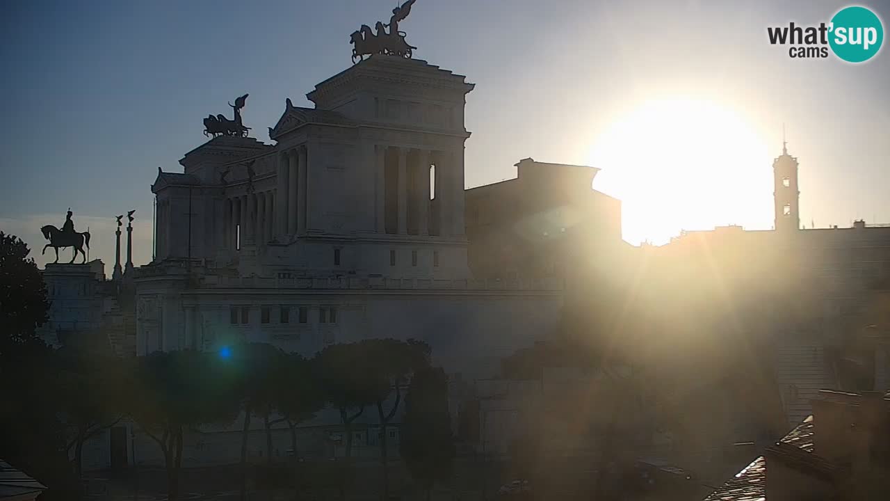 Rome Livecam – Vittoriano webcam – Autel de La Patrie