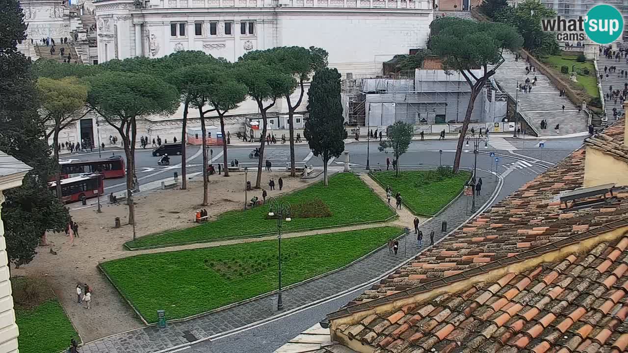 Rim Spletna kamera – Vittoriano – Oltar domovine