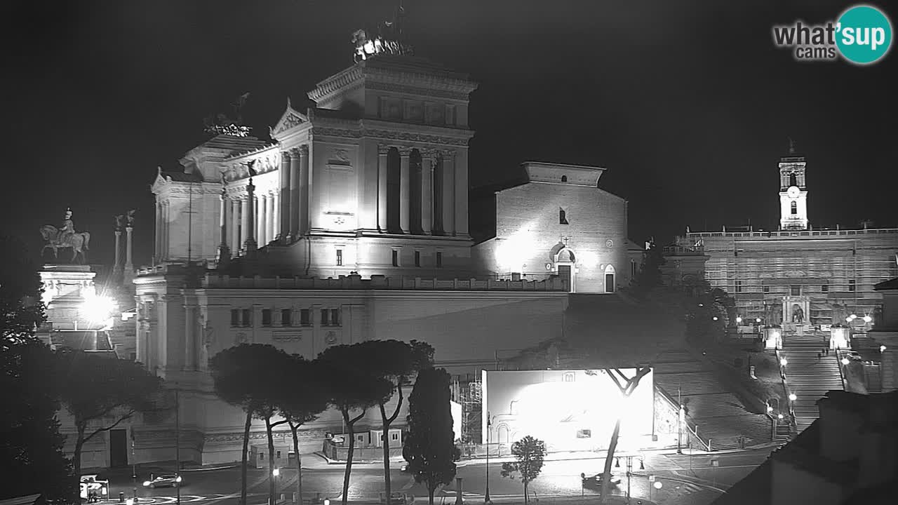 Rim Spletna kamera – Vittoriano – Oltar domovine