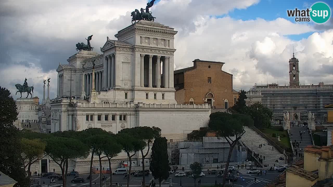 Rome Livecam – Vittoriano webcam – Autel de La Patrie