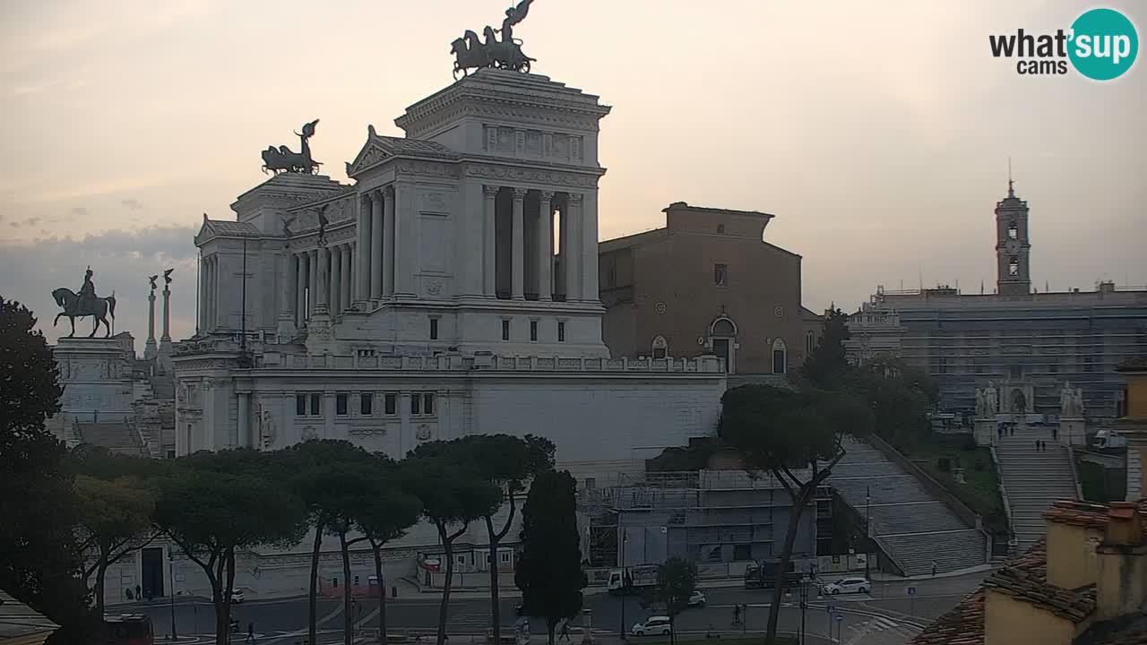 Rim Spletna kamera – Vittoriano – Oltar domovine