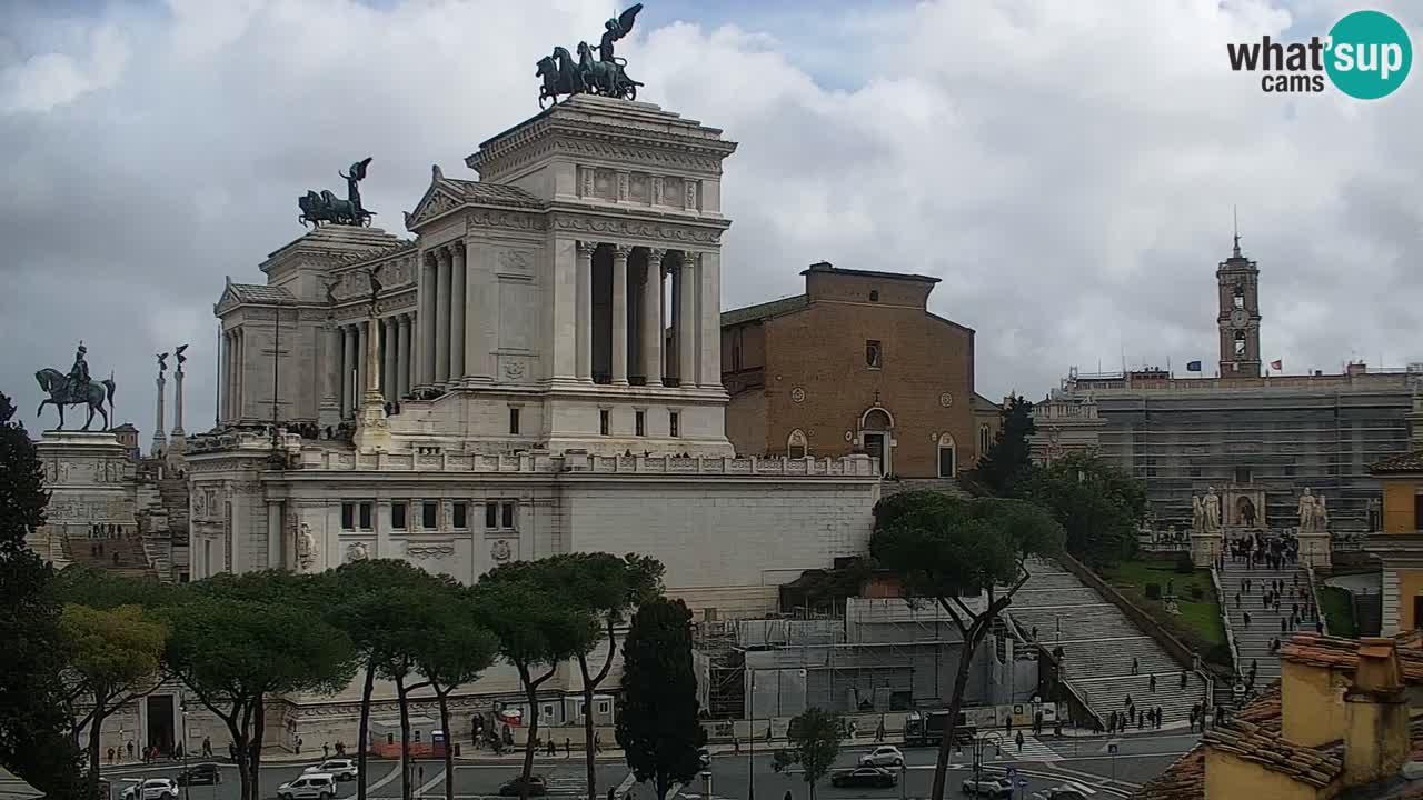 Roma Livecam – Vittoriano webcam – Altare della Patria