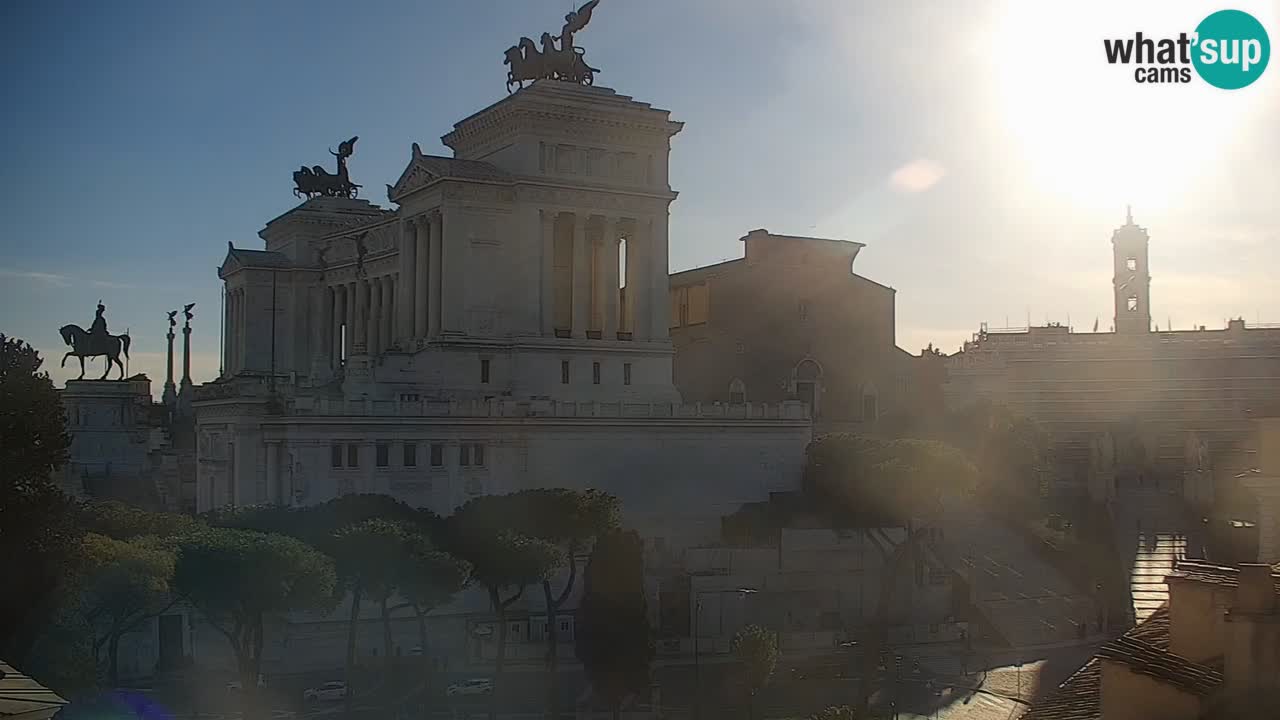 Roma Camera en vivo – Vittoriano webcam – Altare della Patria