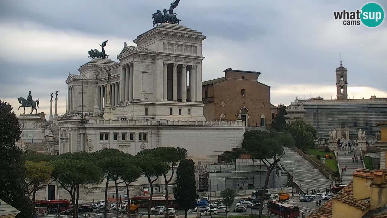 Rome Livecam – Vittoriano webcam – Altare della Patria