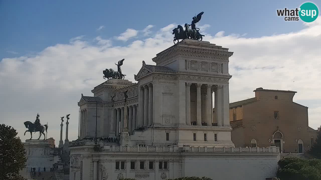 Roma Camera en vivo – Vittoriano webcam – Altare della Patria