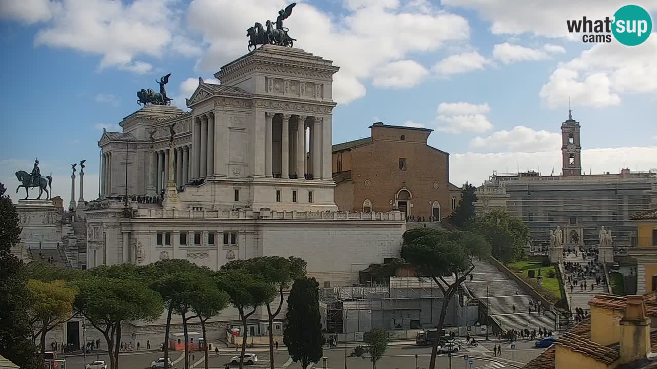 Rim Spletna kamera – Vittoriano – Oltar domovine