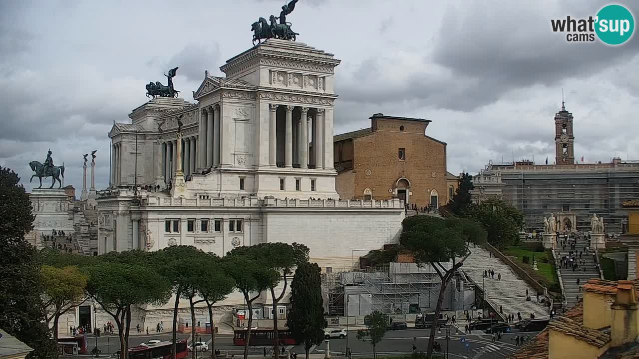 Rome Livecam – Vittoriano webcam – Altare della Patria