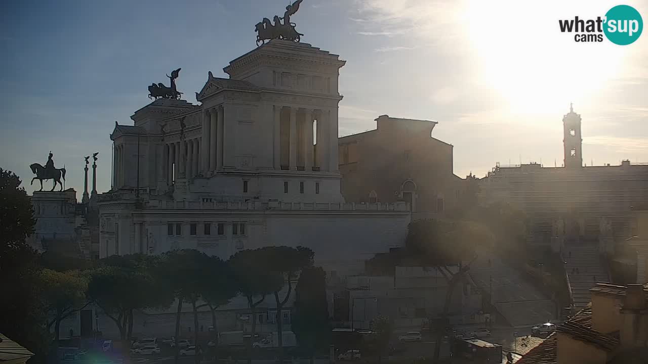 Rome Livecam – Vittoriano webcam – Autel de La Patrie