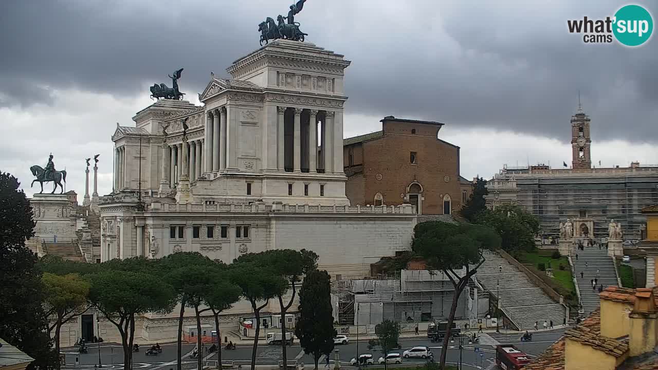 Rome Livecam – Vittoriano webcam – Altare della Patria