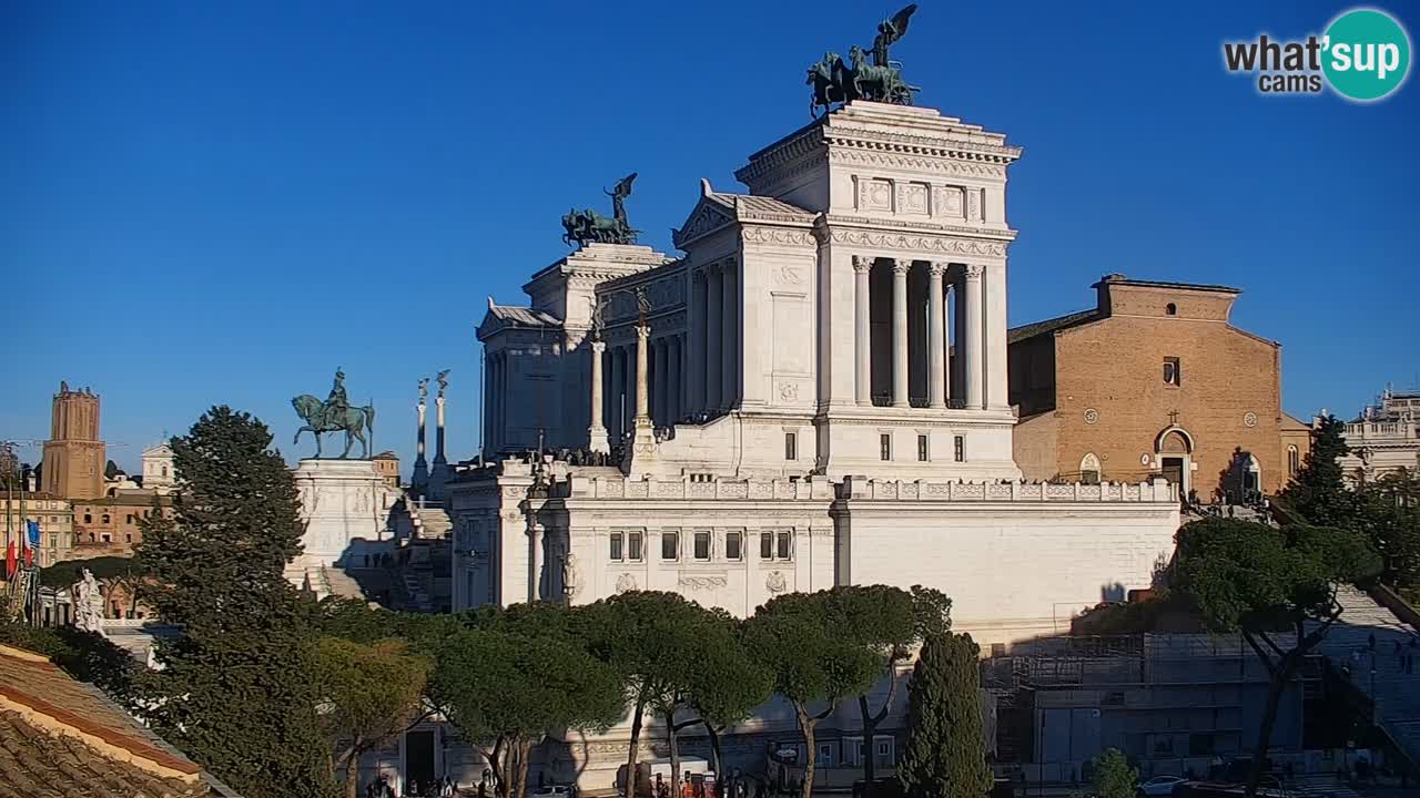 Rim Web kamera – Vittoriano – Altare della patria