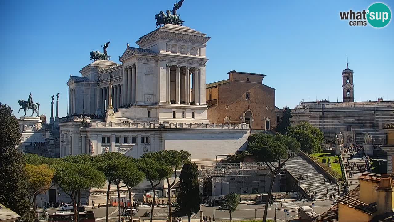 Roma Livecam – Vittoriano webcam – Altare della Patria