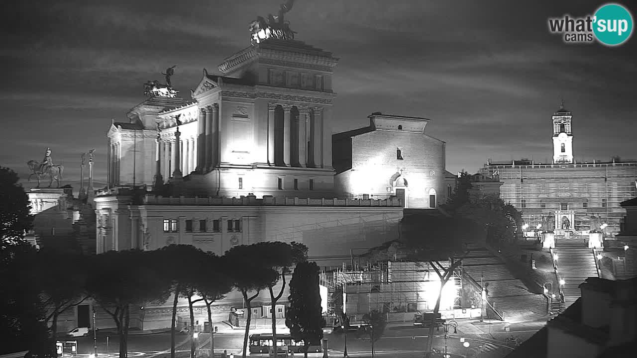 Rome Livecam – Vittoriano webcam – Altare della Patria