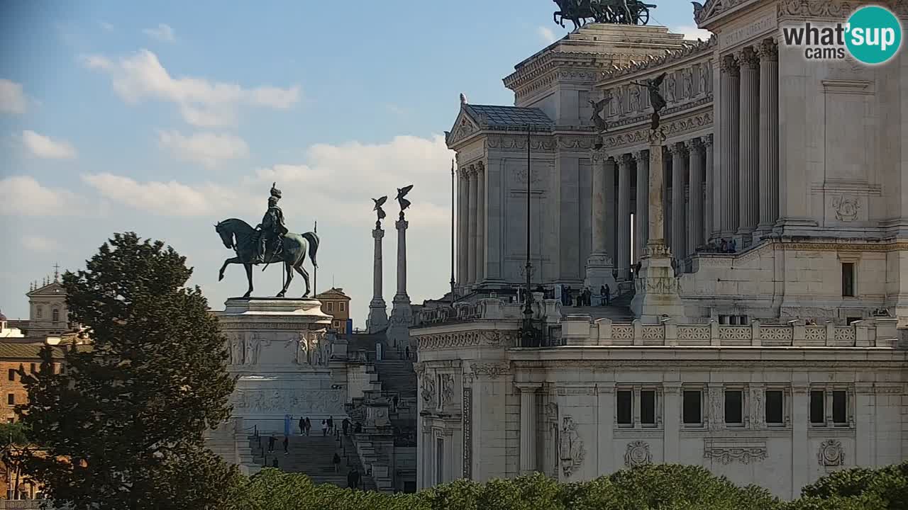 Roma Livecam – Vittoriano webcam – Altare della Patria