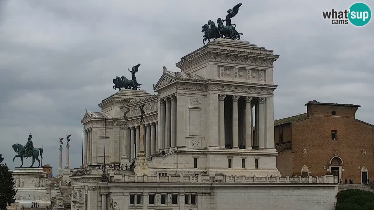 Rim Spletna kamera – Vittoriano – Oltar domovine