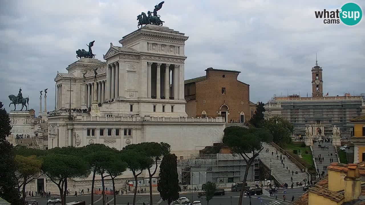 Rim Spletna kamera – Vittoriano – Oltar domovine