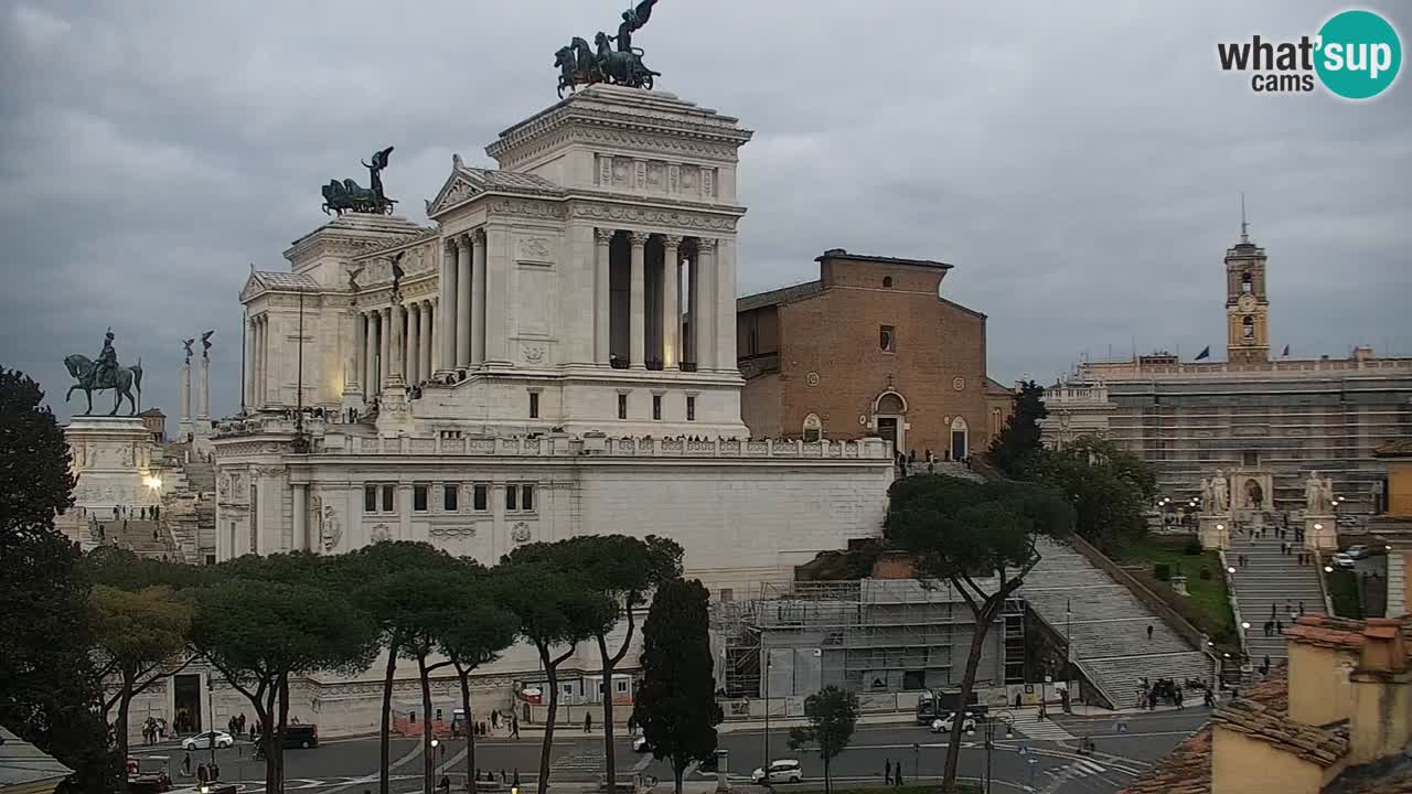 Roma Camera en vivo – Vittoriano webcam – Altare della Patria