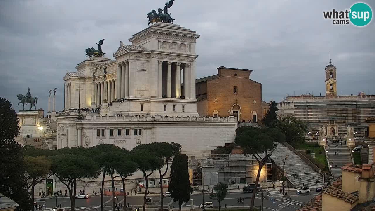 Rome Livecam – Vittoriano webcam – Autel de La Patrie