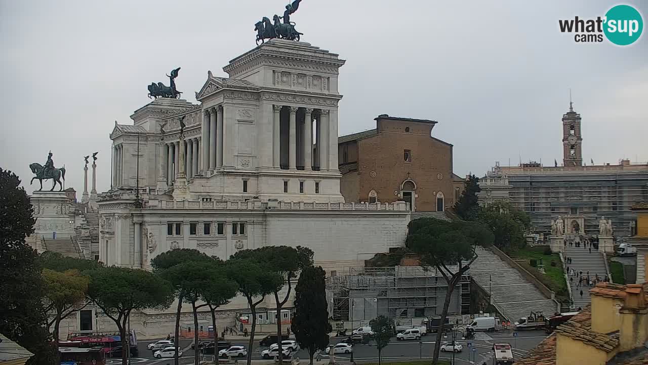 Rim Spletna kamera – Vittoriano – Oltar domovine