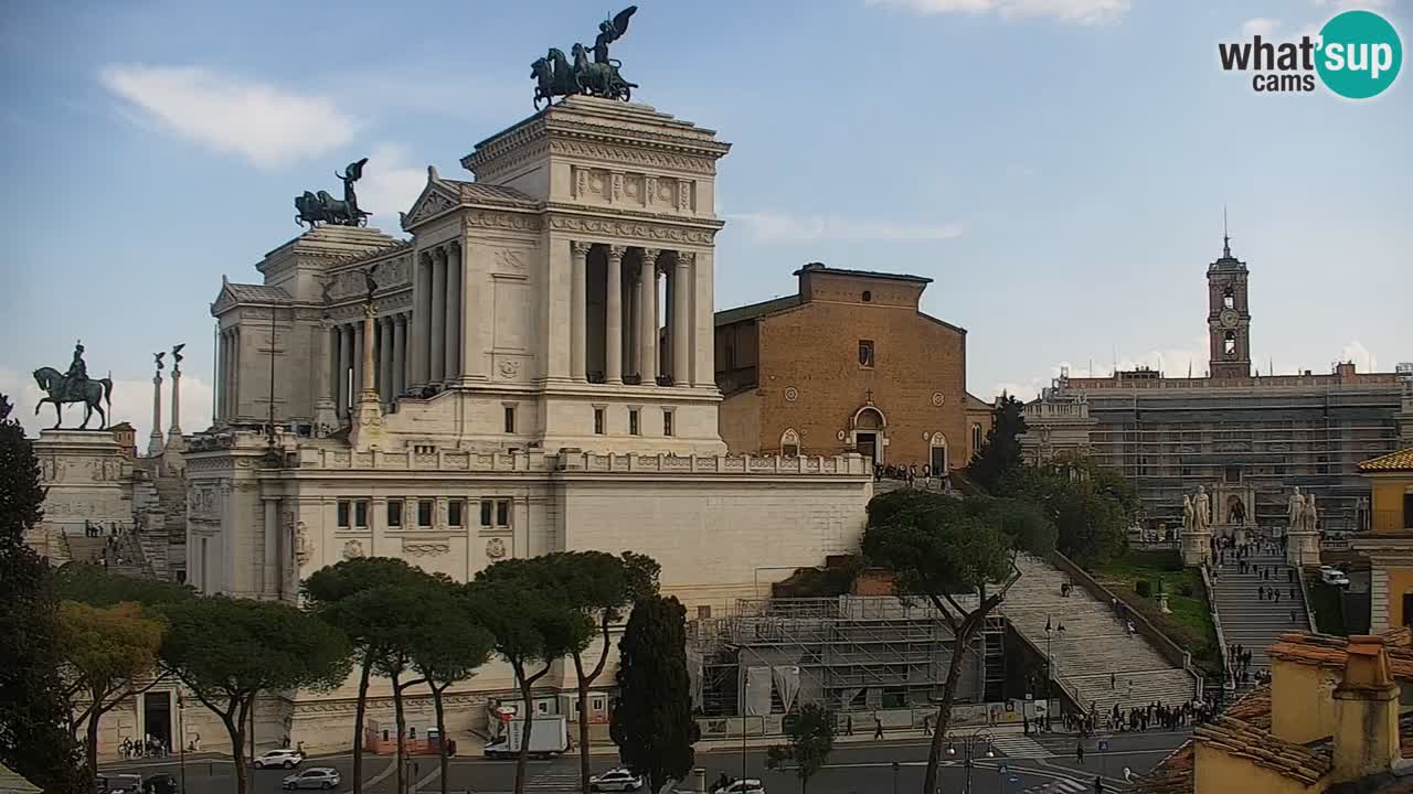 Roma Camera en vivo – Vittoriano webcam – Altare della Patria