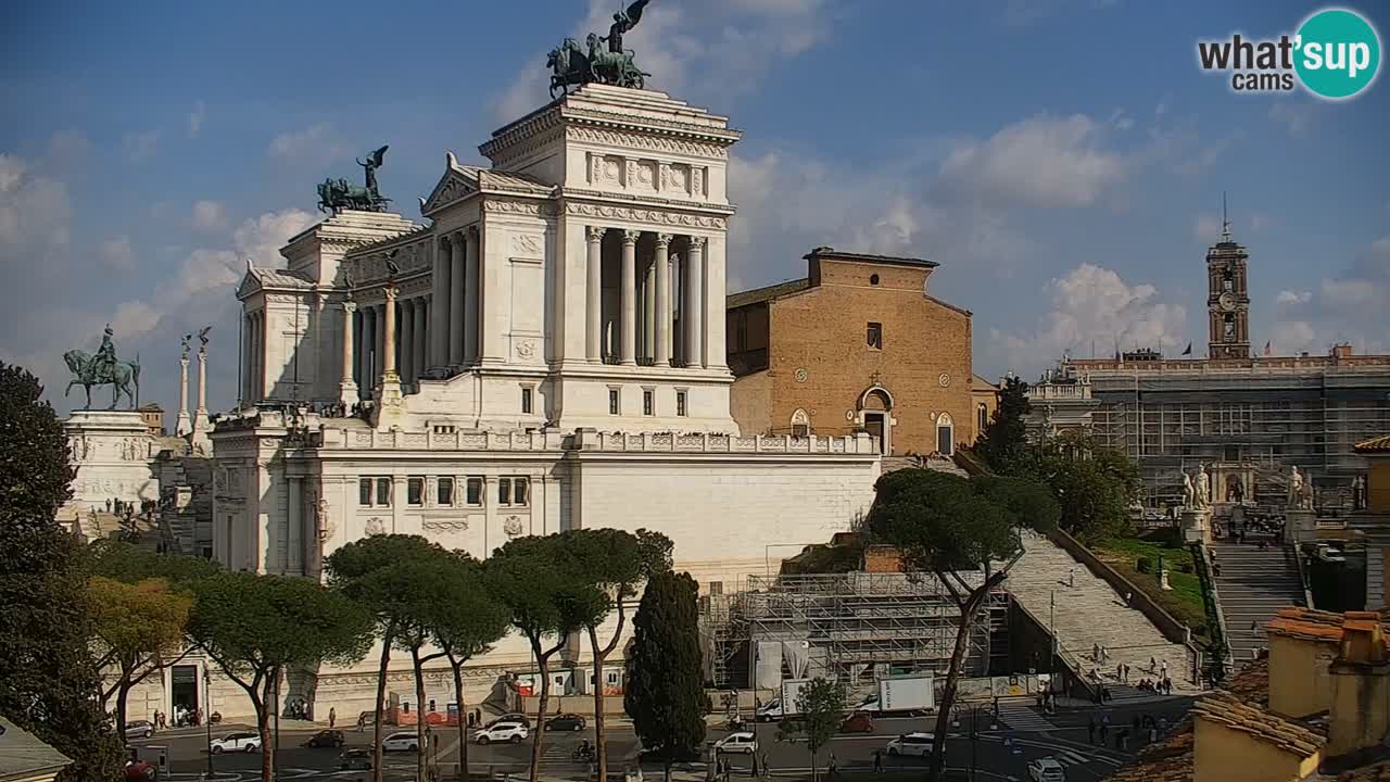 Roma Camera en vivo – Vittoriano webcam – Altare della Patria