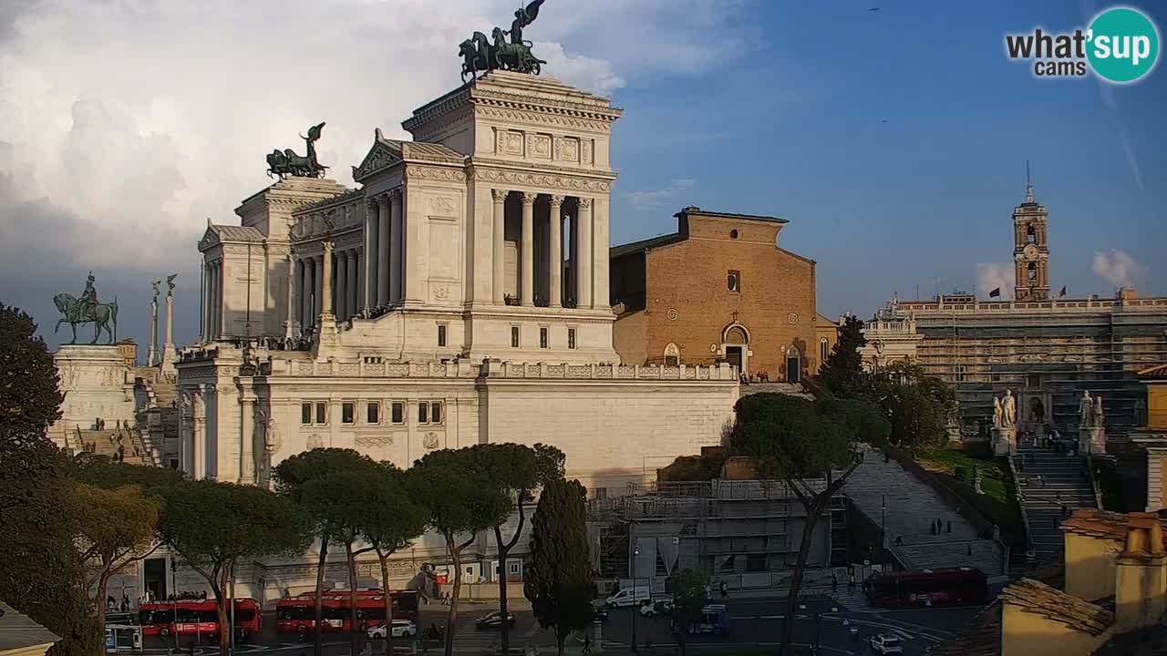 Roma Camera en vivo – Vittoriano webcam – Altare della Patria